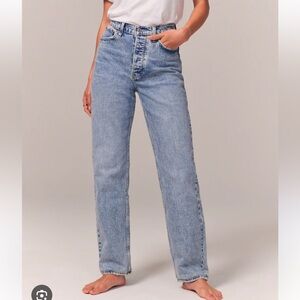 Abercrombie & Fitch The Dad High Rise Jeans